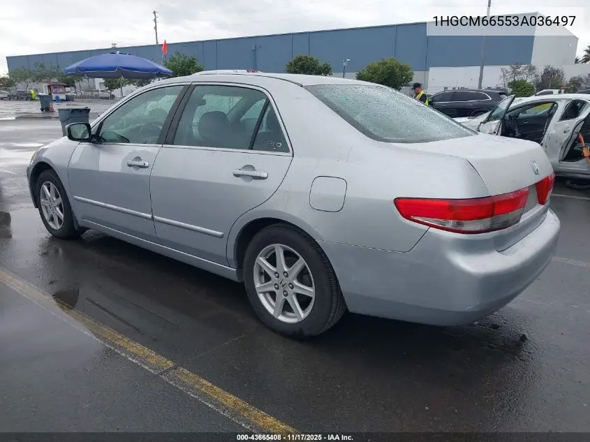 1HGCM66553A036497 2003 Honda Accord 3.0 Ex