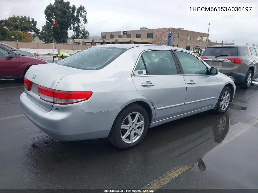 1HGCM66553A036497 2003 Honda Accord 3.0 Ex