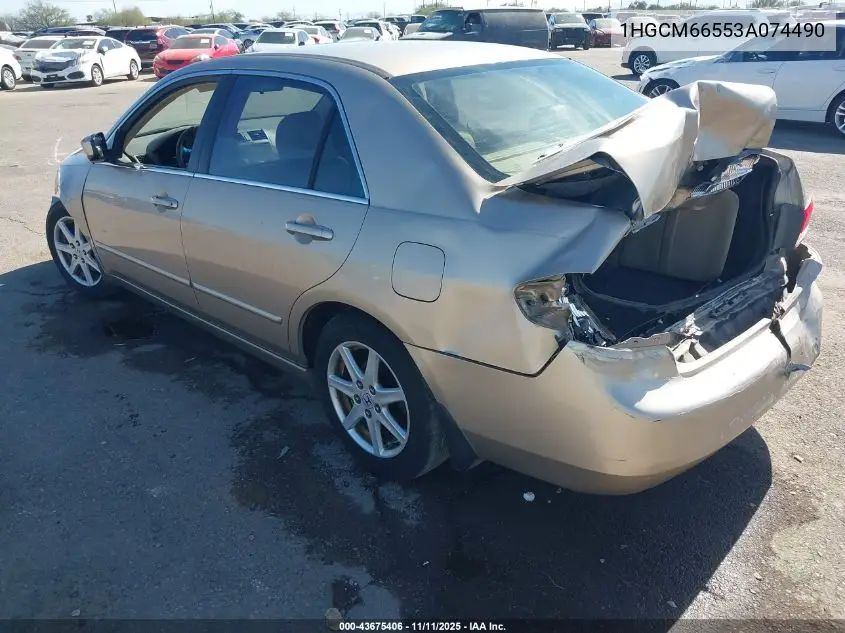 1HGCM66553A074490 2003 Honda Accord 3.0 Ex