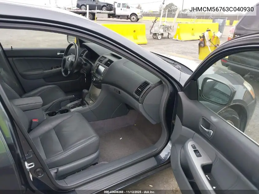 JHMCM56763C040930 2003 Honda Accord 2.4 Ex