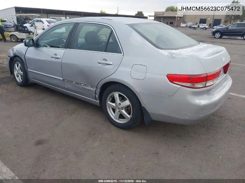 JHMCM56623C075472 2003 Honda Accord 2.4 Ex