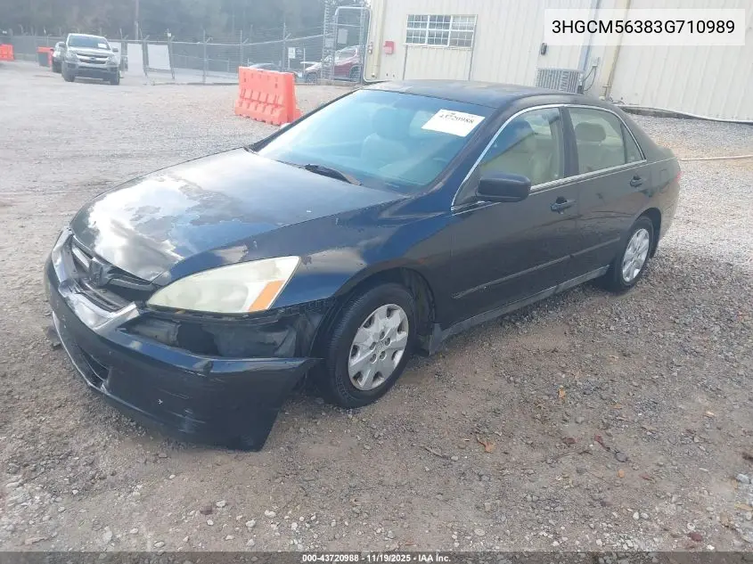3HGCM56383G710989 2003 Honda Accord 2.4 Lx