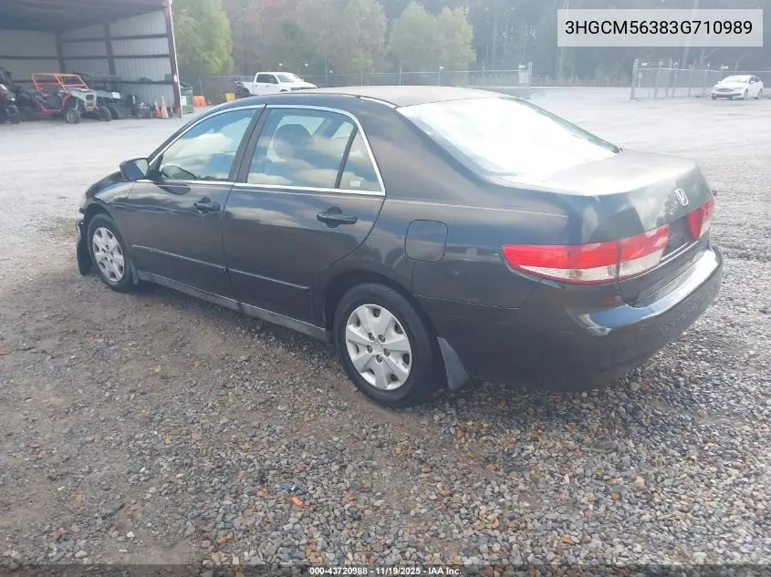 3HGCM56383G710989 2003 Honda Accord 2.4 Lx