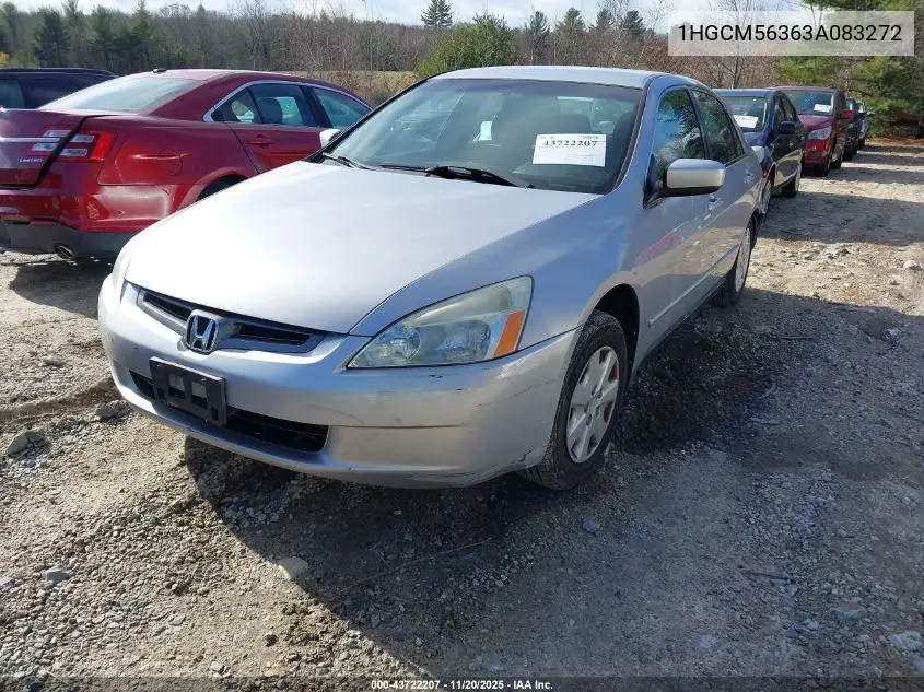 1HGCM56363A083272 2003 Honda Accord 2.4 Lx
