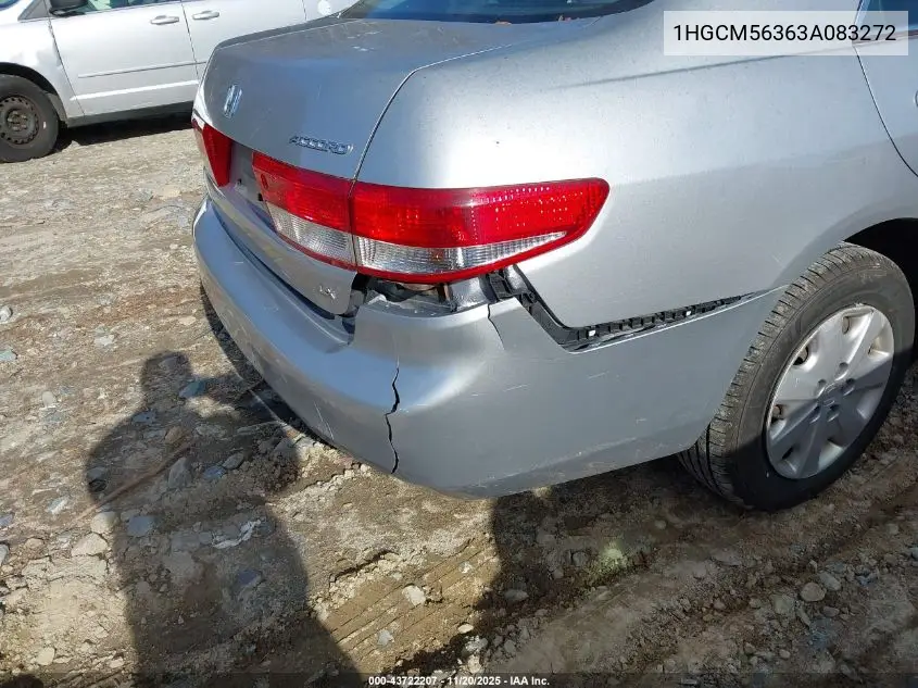 1HGCM56363A083272 2003 Honda Accord 2.4 Lx