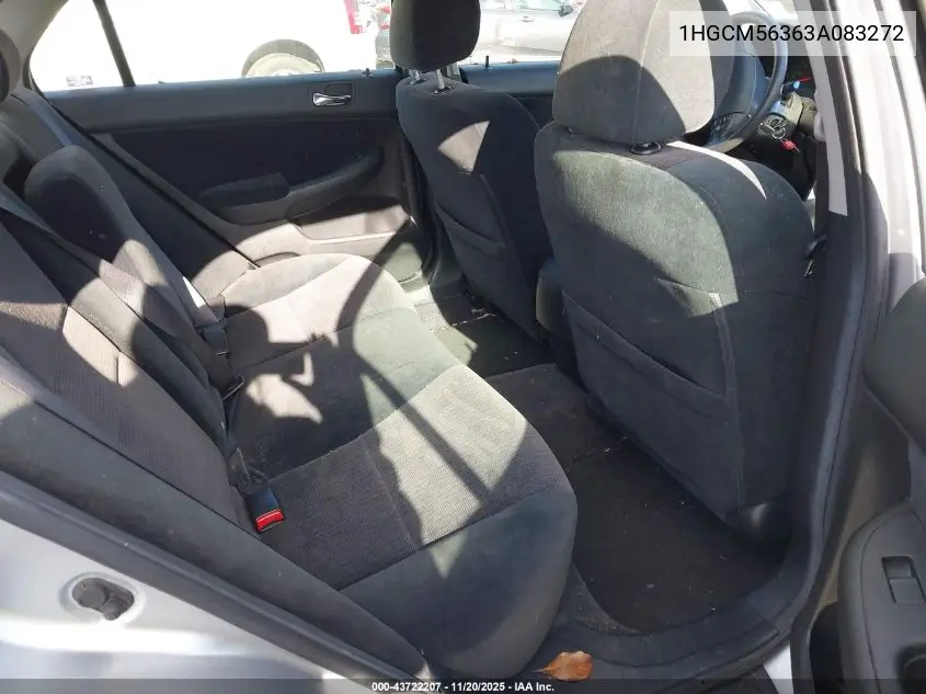 1HGCM56363A083272 2003 Honda Accord 2.4 Lx