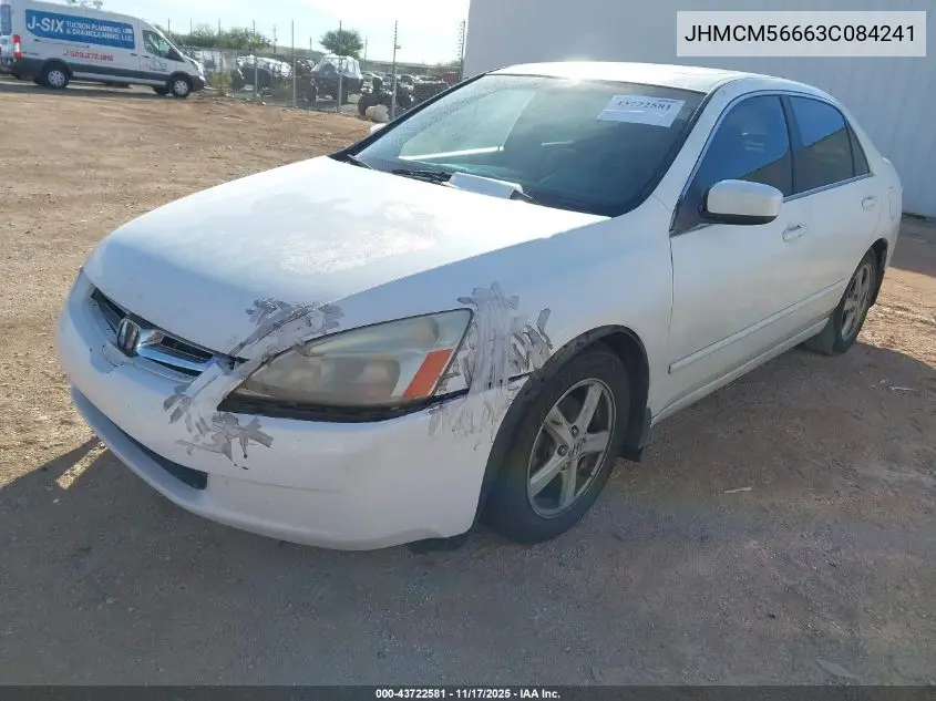JHMCM56663C084241 2003 Honda Accord 2.4 Ex