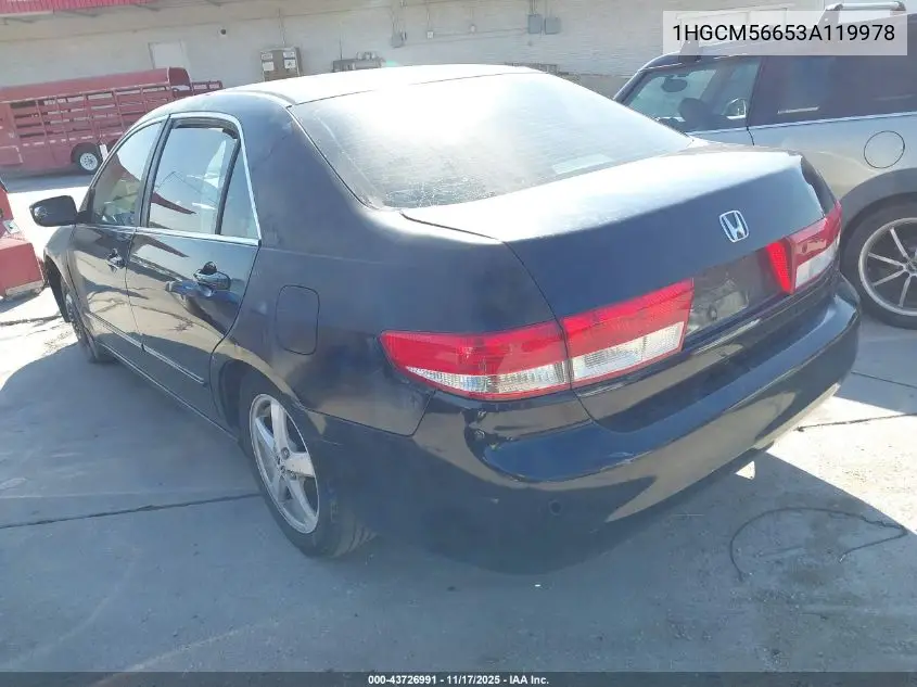 1HGCM56653A119978 2003 Honda Accord 2.4 Ex