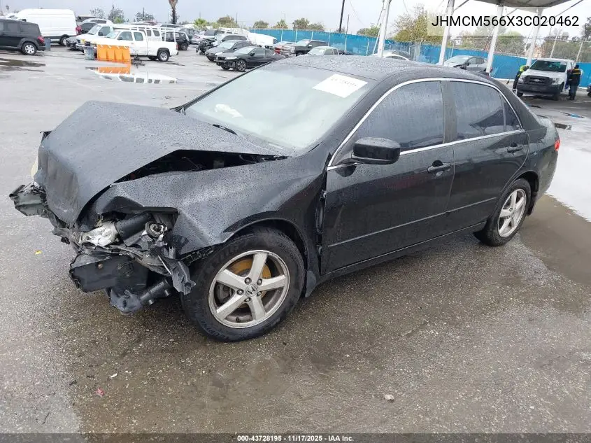 JHMCM566X3C020462 2003 Honda Accord 2.4 Ex