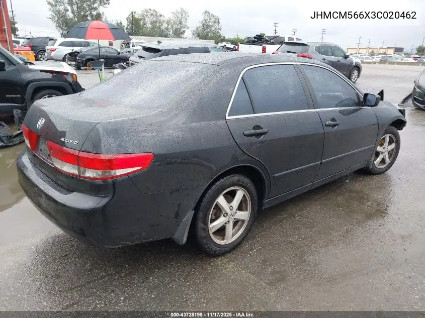 JHMCM566X3C020462 2003 Honda Accord 2.4 Ex