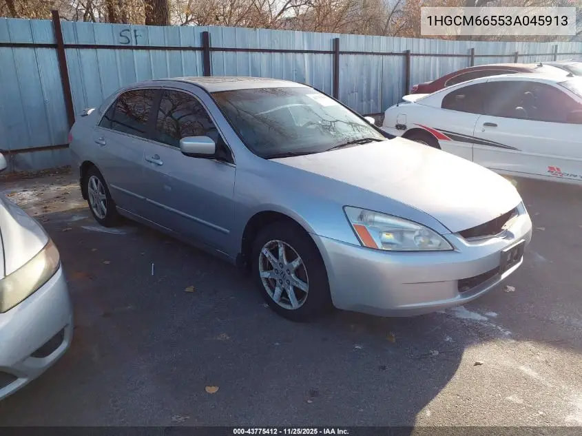 1HGCM66553A045913 2003 Honda Accord 3.0 Ex