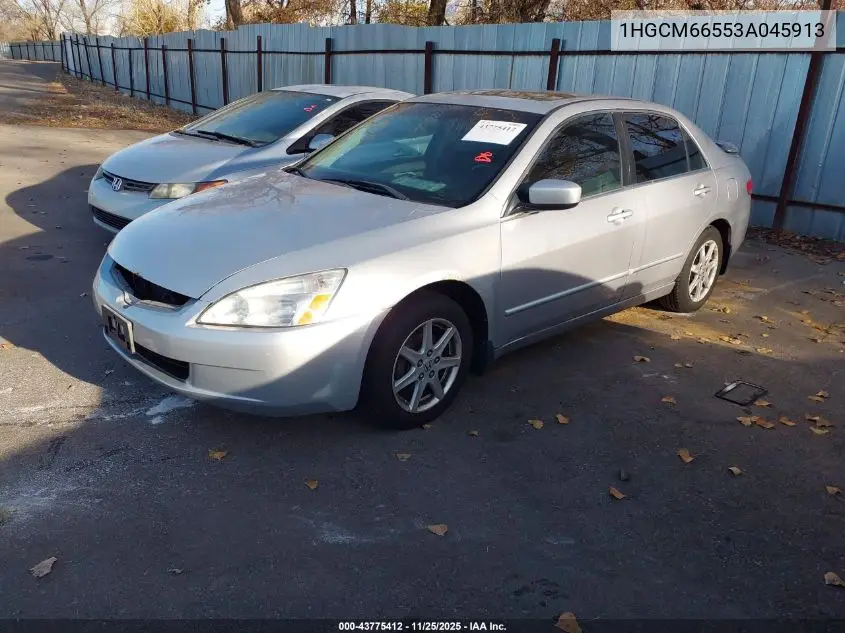 1HGCM66553A045913 2003 Honda Accord 3.0 Ex