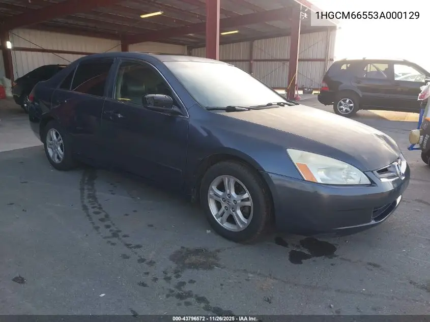 1HGCM66553A000129 2003 Honda Accord 3.0 Ex