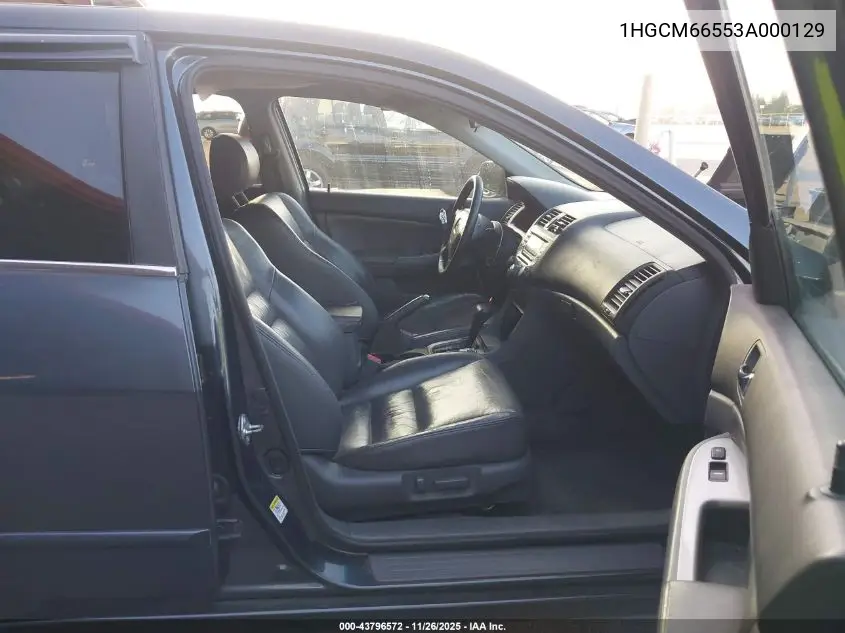 1HGCM66553A000129 2003 Honda Accord 3.0 Ex