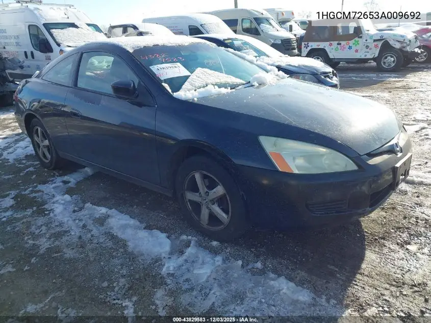 1HGCM72653A009692 2003 Honda Accord 2.4 Ex