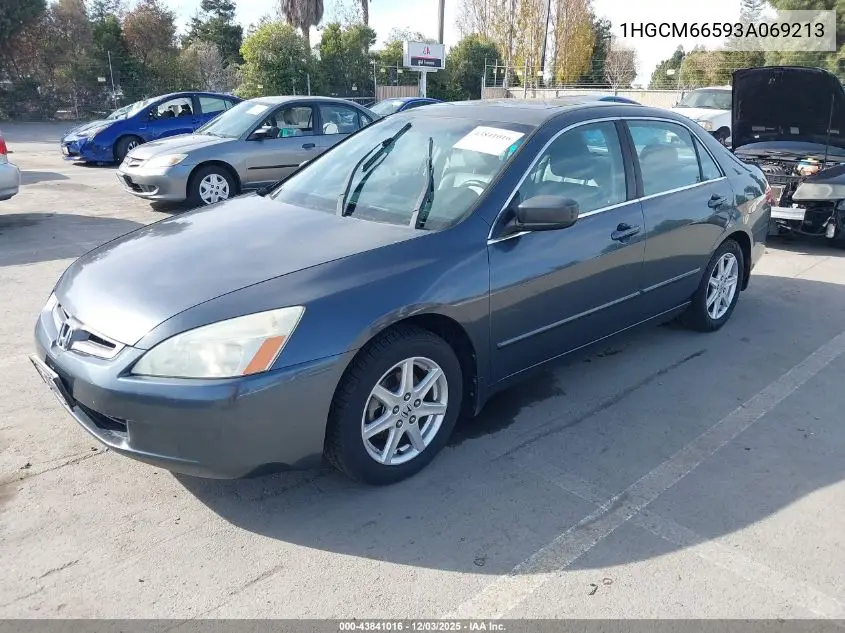 1HGCM66593A069213 2003 Honda Accord 3.0 Ex