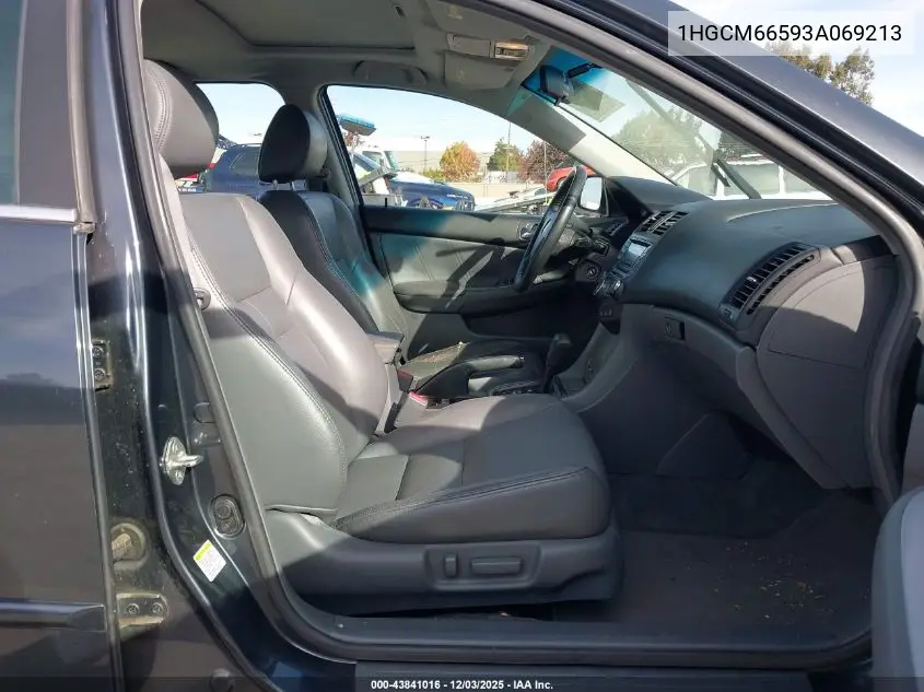 1HGCM66593A069213 2003 Honda Accord 3.0 Ex
