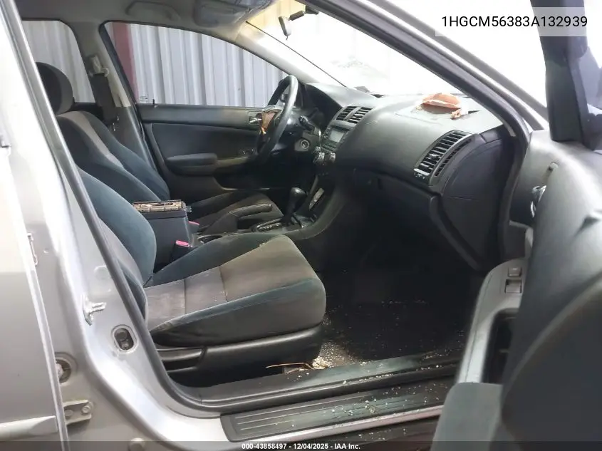 1HGCM56383A132939 2003 Honda Accord 2.4 Lx