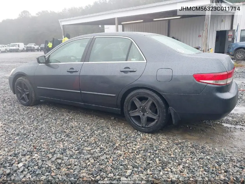 JHMCM56323C011714 2003 Honda Accord 2.4 Lx