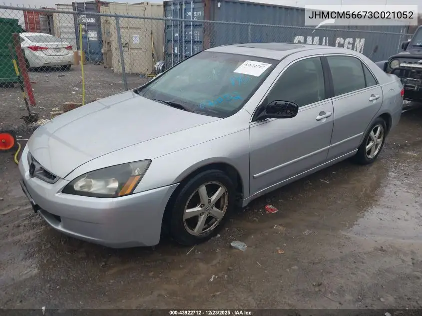 JHMCM56673C021052 2003 Honda Accord 2.4 Ex