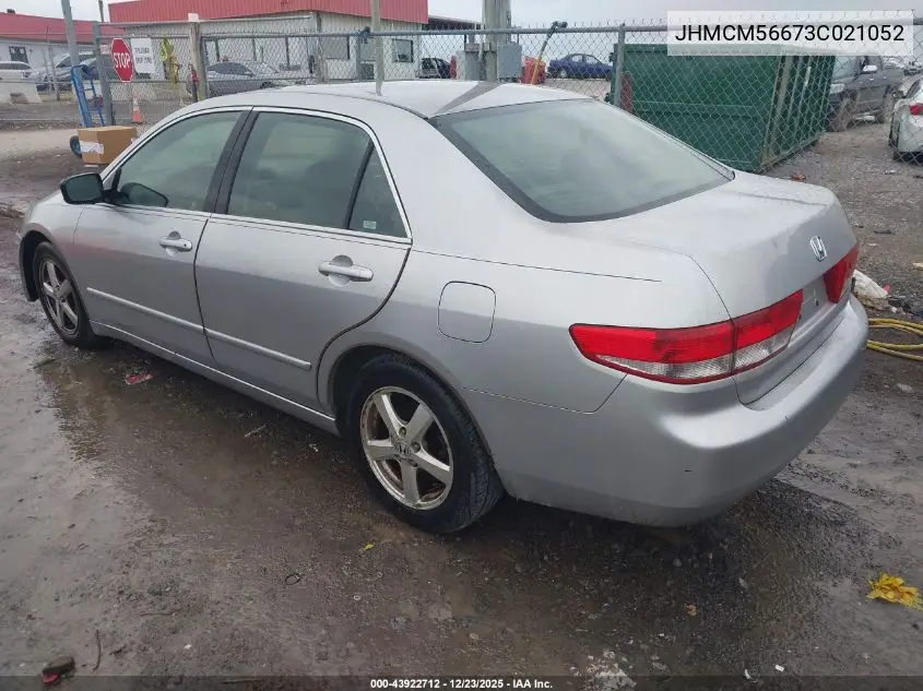 JHMCM56673C021052 2003 Honda Accord 2.4 Ex
