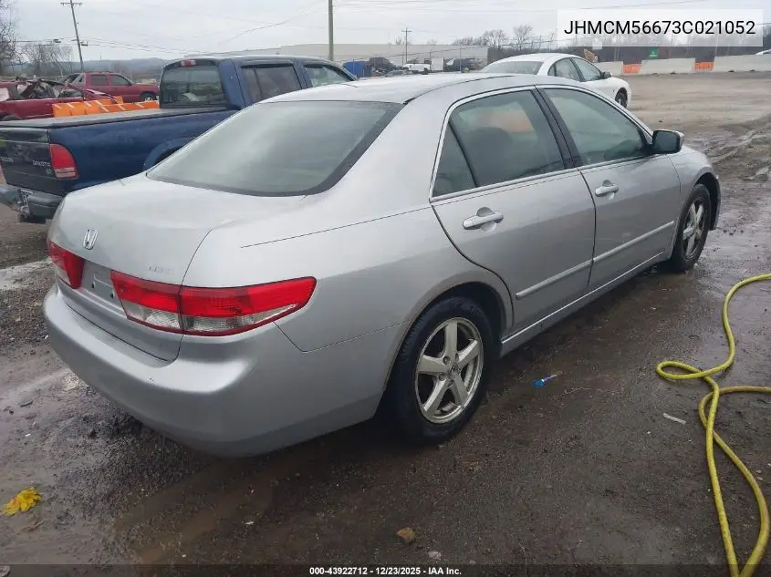 JHMCM56673C021052 2003 Honda Accord 2.4 Ex