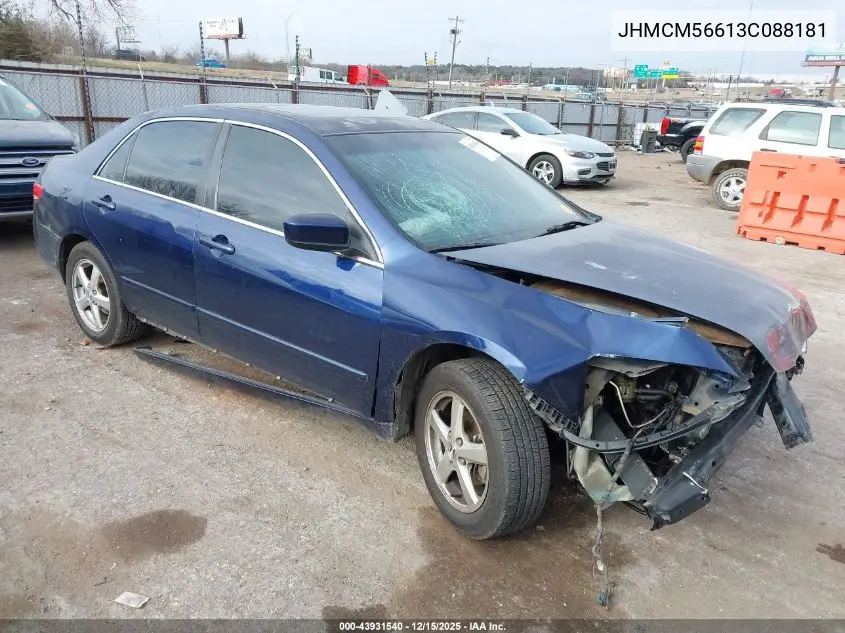JHMCM56613C088181 2003 Honda Accord 2.4 Ex