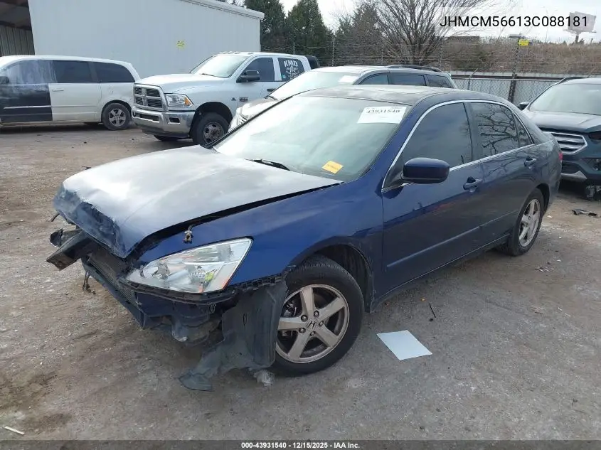JHMCM56613C088181 2003 Honda Accord 2.4 Ex