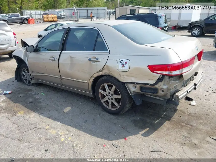 1HGCM66553A031719 2003 Honda Accord 3.0 Ex