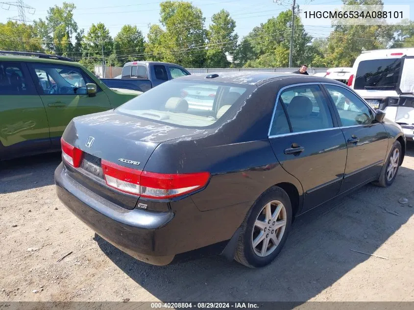 1HGCM66534A088101 2004 Honda Accord 3.0 Ex