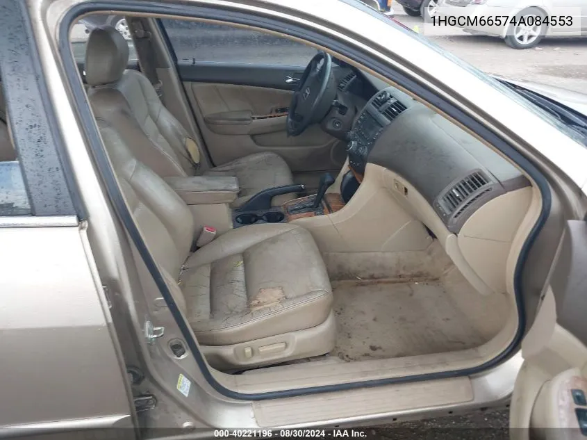 1HGCM66574A084553 2004 Honda Accord 3.0 Ex