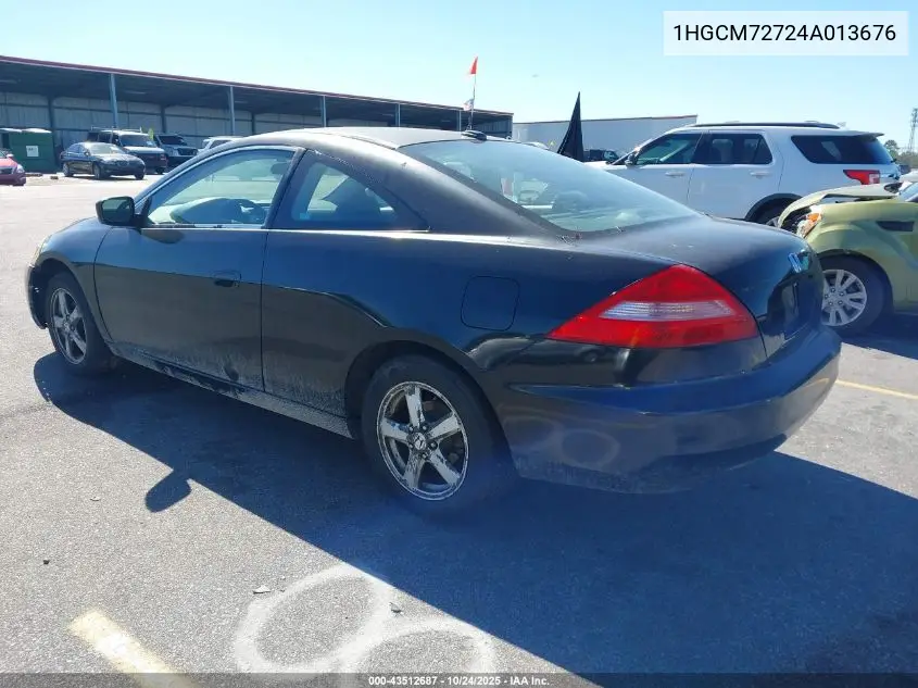 1HGCM72724A013676 2004 Honda Accord 2.4 Ex