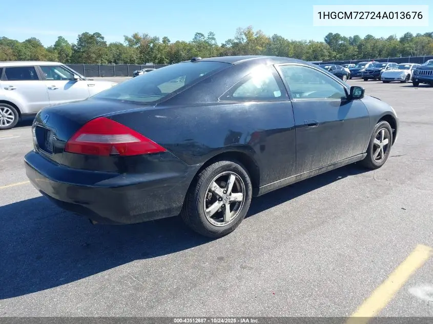 1HGCM72724A013676 2004 Honda Accord 2.4 Ex