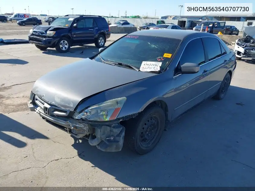 3HGCM56354G707730 2004 Honda Accord 2.4 Lx