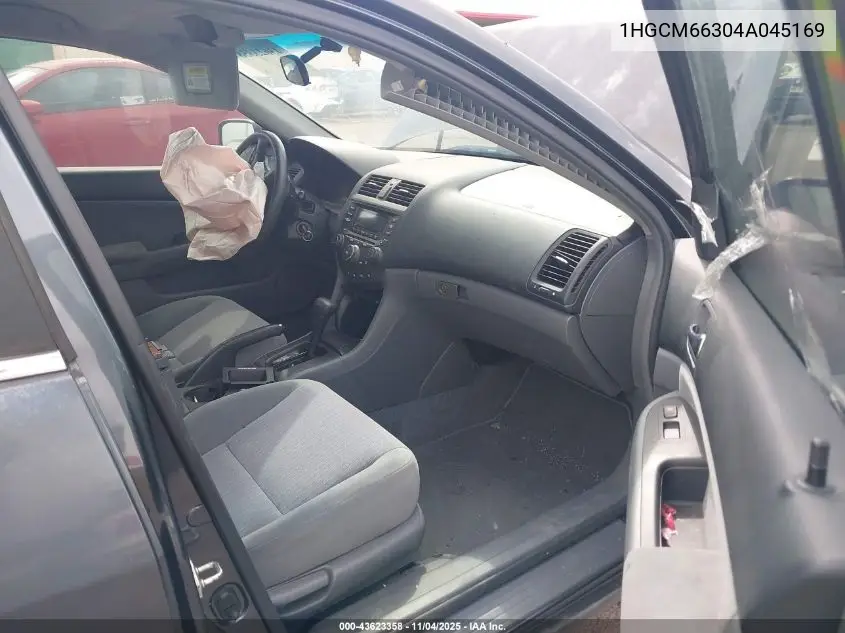 1HGCM66304A045169 2004 Honda Accord 3.0 Lx
