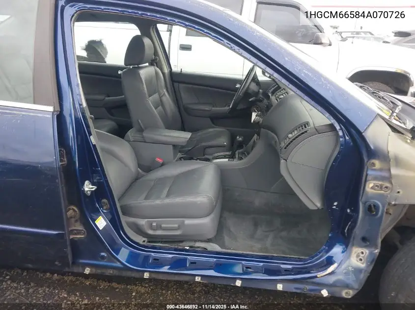 1HGCM66584A070726 2004 Honda Accord 3.0 Ex