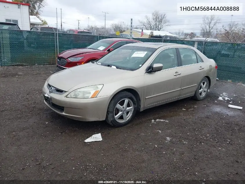 1HGCM56844A008888 2004 Honda Accord 2.4 Ex