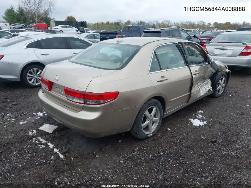 1HGCM56844A008888 2004 Honda Accord 2.4 Ex
