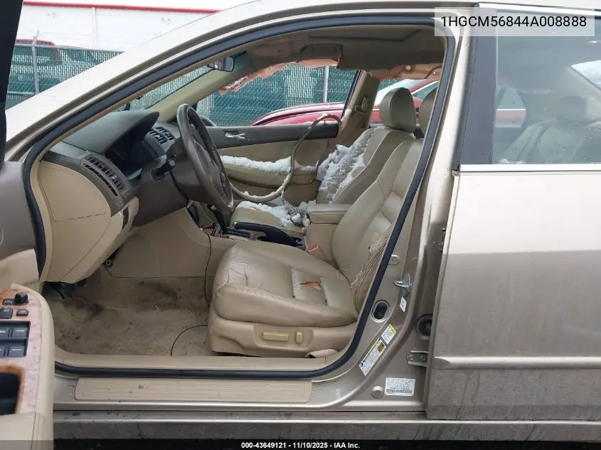 1HGCM56844A008888 2004 Honda Accord 2.4 Ex