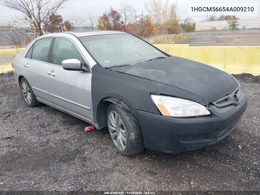 1HGCM56654A009210 2004 Honda Accord 2.4 Ex