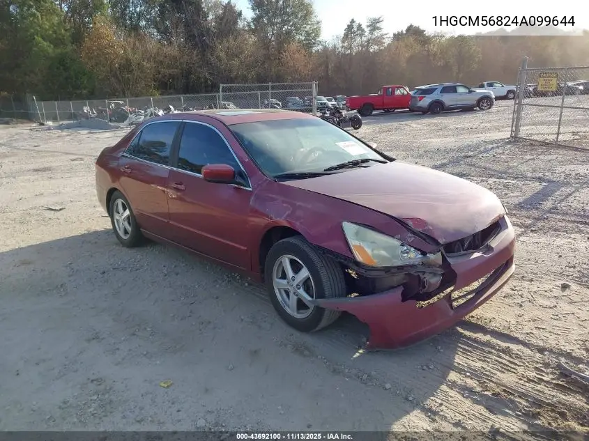 1HGCM56824A099644 2004 Honda Accord 2.4 Ex