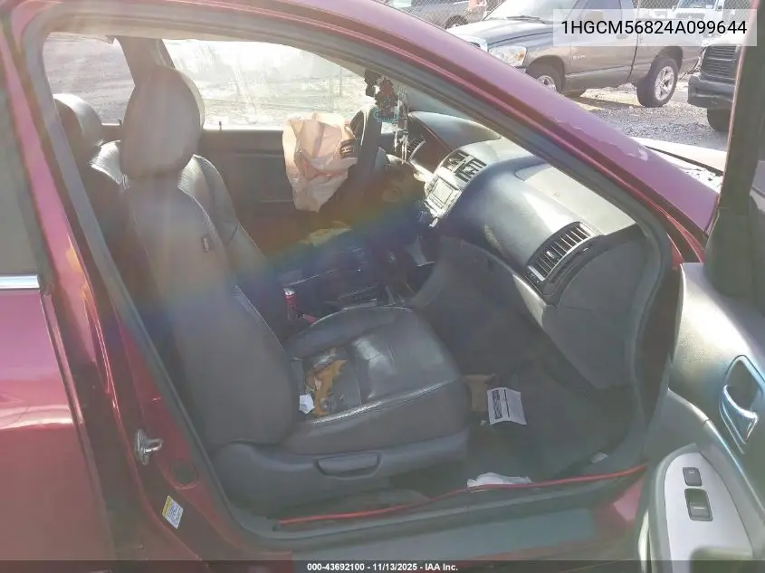 1HGCM56824A099644 2004 Honda Accord 2.4 Ex