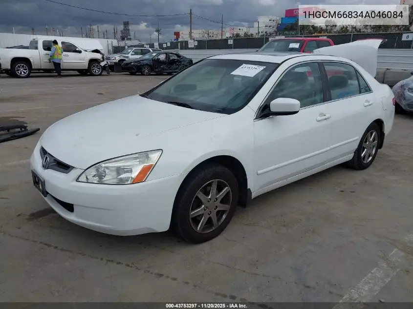 1HGCM66834A046084 2004 Honda Accord 3.0 Ex