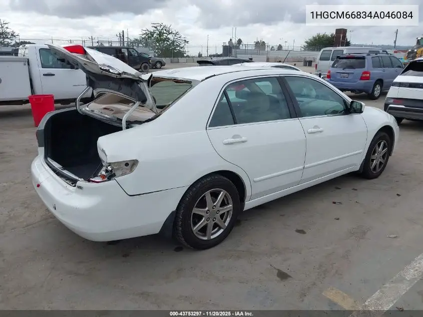 1HGCM66834A046084 2004 Honda Accord 3.0 Ex