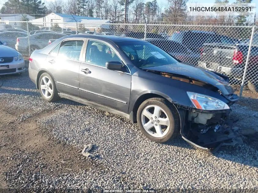 1HGCM56484A152991 2004 Honda Accord 2.4 Lx