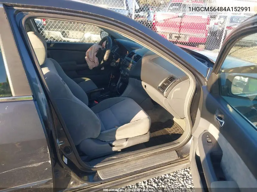 1HGCM56484A152991 2004 Honda Accord 2.4 Lx