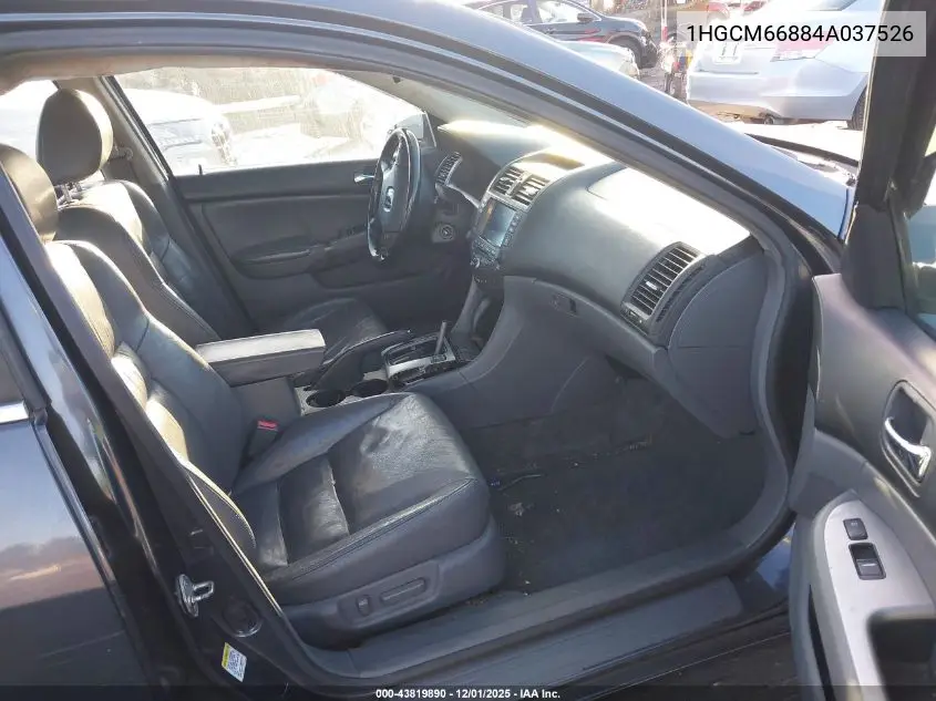 1HGCM66884A037526 2004 Honda Accord 3.0 Ex