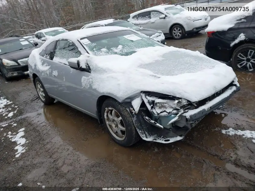 1HGCM72754A009735 2004 Honda Accord 2.4 Ex