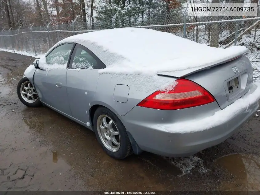 1HGCM72754A009735 2004 Honda Accord 2.4 Ex