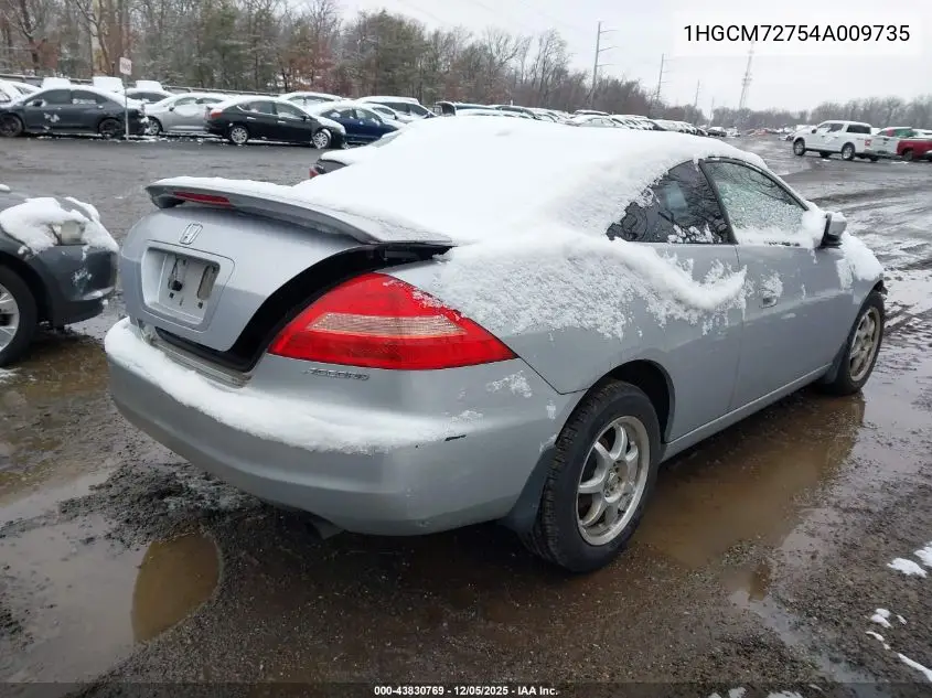 1HGCM72754A009735 2004 Honda Accord 2.4 Ex